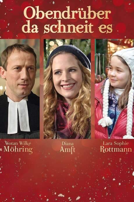 Obendrüber, da schneit es